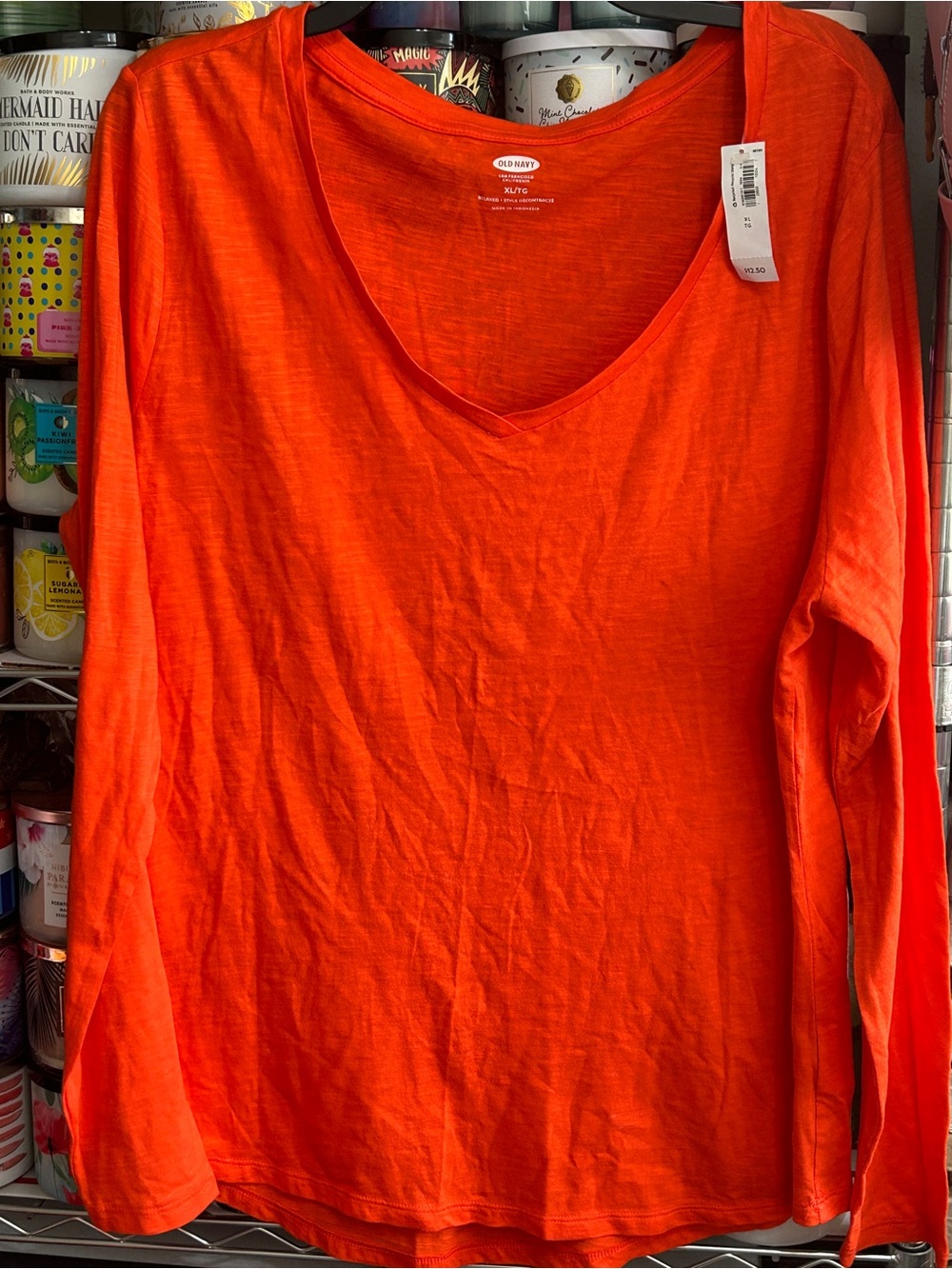 Old Navy Women's Long-Sleeve V-Neck Top -NWT